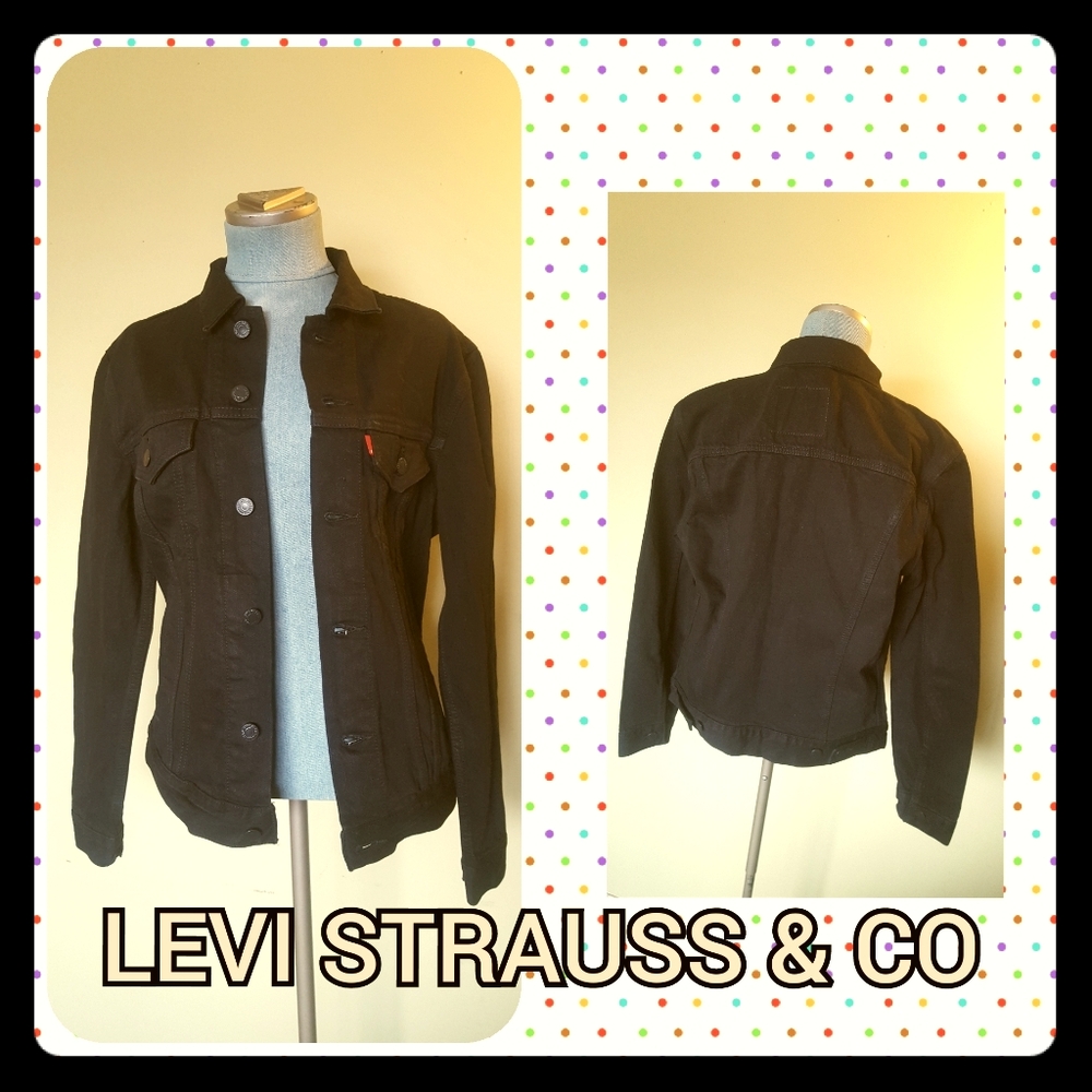 ⚠️🤑REDUCED🤑⬇️NWT🖤LEVI'S PREMIUM Denim Jacket